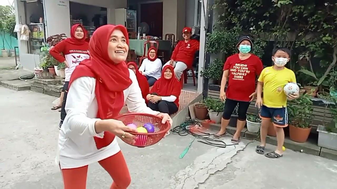 Lomba Tangkap Bola Keranjang